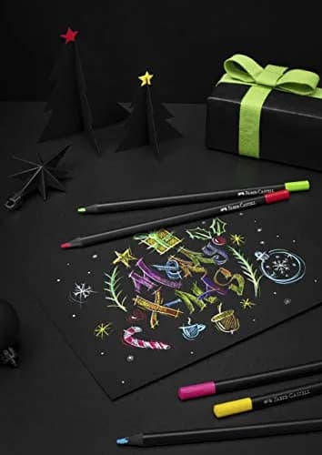 Faber-Castell Black Edition Colored Pencils 36 Count Classic Colors | Professional Quality with Soft Core Lead thumbnail 8