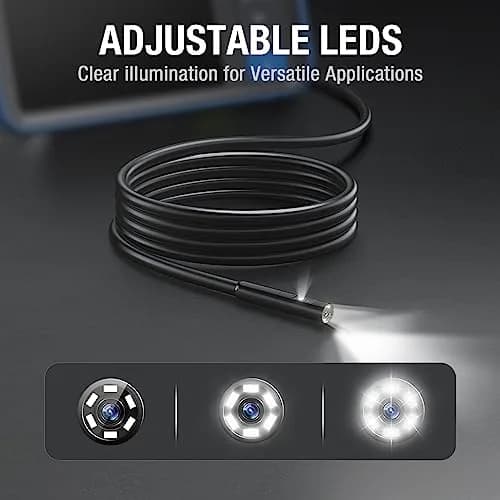Teslong MS450 Dual Lens Inspection Camera 5m (16.5ft) | 4.5" IPS Screen, 1080P HD Dual Camera, IP67 Waterproof thumbnail 5
