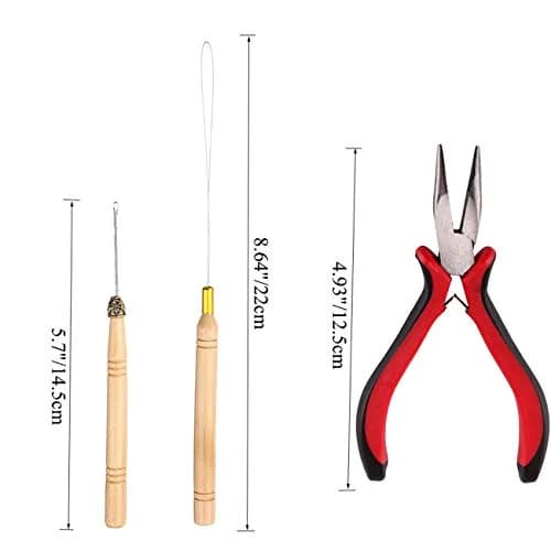Orgrimmar Hair Extension Tool Kit Beige | Professional Hair Styling Set for Salon & Home Use thumbnail 4