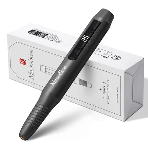 MelodySusie Pen-Shaped Portable Cordless Nail Drill 25000RPM | Rechargeable Electric File with LED Display for Nail Art & Acrylic Gel Removal thumbnail 1