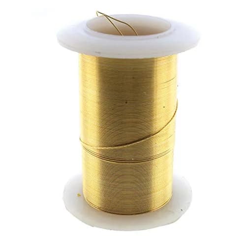 The Beadsmith Copper Jewelry Wire 26 Gauge Gold Color 31.09 meters (34 Yards) | Tarnish-Resistant for Crafts thumbnail 2