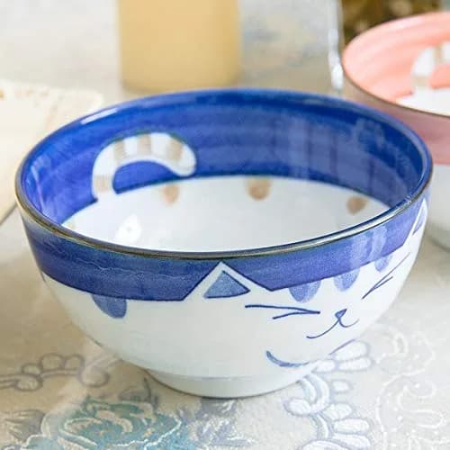 JapanBargain Set of 2 Japanese Large Porcelain Bowls 6.25-inch | Handcrafted Soup & Rice Bowls thumbnail 2