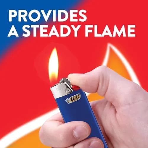 BIC Maxi Pocket Lighter Special Edition Marble Collection 8 Pack | Unique Marble Designs, Reliable & Stylish thumbnail 6