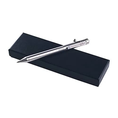 SMOOTHERPRO Stainless Steel Bolt Action Pen with Pilot G2 Refill | Heavy Duty EDC Writing Tool thumbnail 7