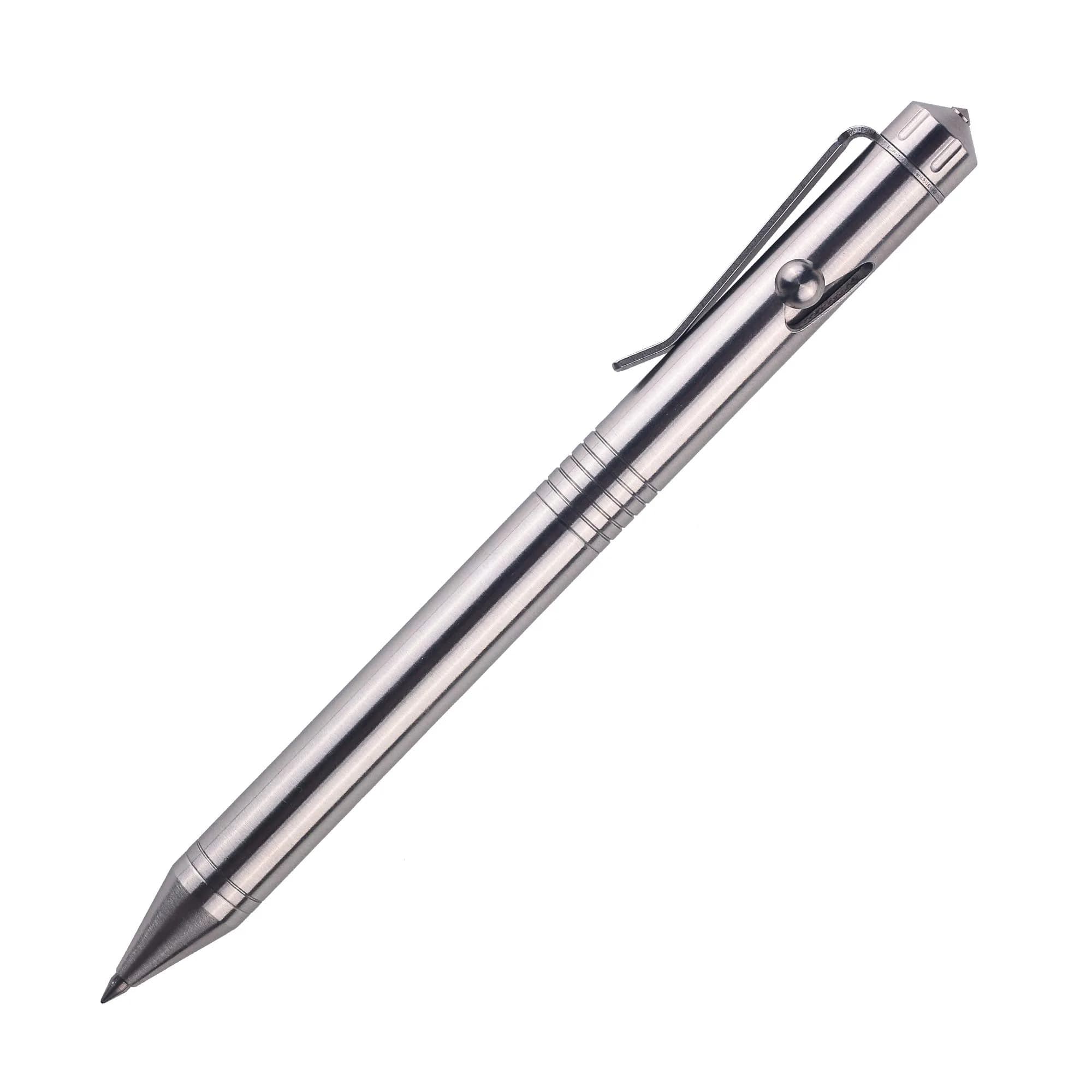 SMOOTHERPRO Stainless Steel Bolt Action Pen with Pilot G2 Refill | Heavy Duty EDC Writing Tool - main product image