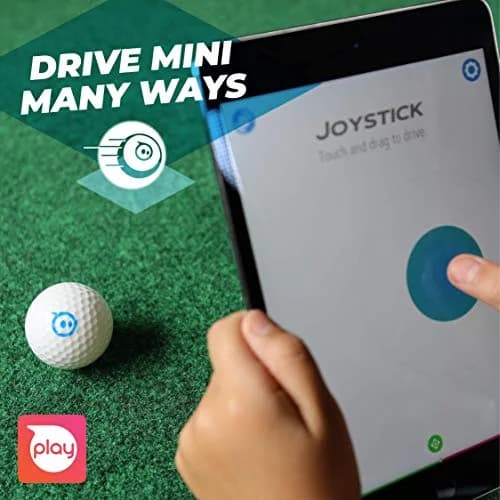 Sphero Mini Golf (White) - Coding Robot Ball - Educational Coding & Gaming for Kids & Teens - Bluetooth Connectivity - Interactive & Fun Learning for Ages 8+ thumbnail 2