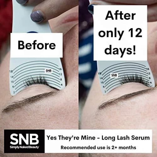 Simply Naked Beauty Lash Growth Serum & Brow Enhancer 5 ml | Natural Peptides for Fuller, Longer Lashes & Brows thumbnail 4