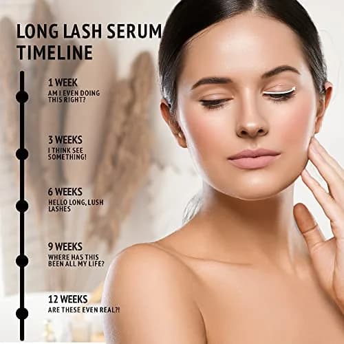 Simply Naked Beauty Lash Growth Serum & Brow Enhancer 5 ml | Natural Peptides for Fuller, Longer Lashes & Brows thumbnail 3