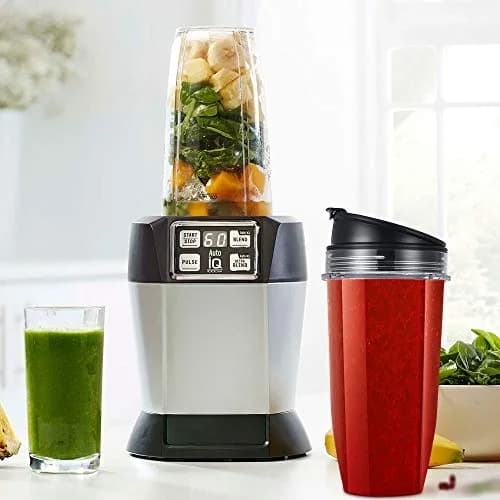 WWjiuyue 24oz Blender Cups with Sip & Seal Lids, 2-Pack | Compatible with Ninja Auto IQ Series BL480 BL481 BL482 BL490 BL640 BL680 BL450 thumbnail 2
