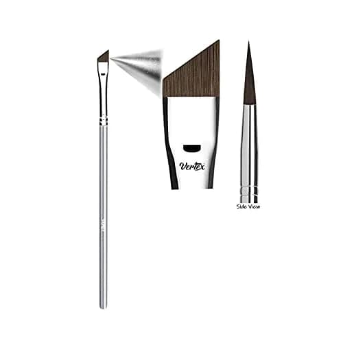 Vertex Angled Eyeliner Brush Slanted for Clean Lines | Precision Winged Liner for Gel & Liquid Liner thumbnail 1