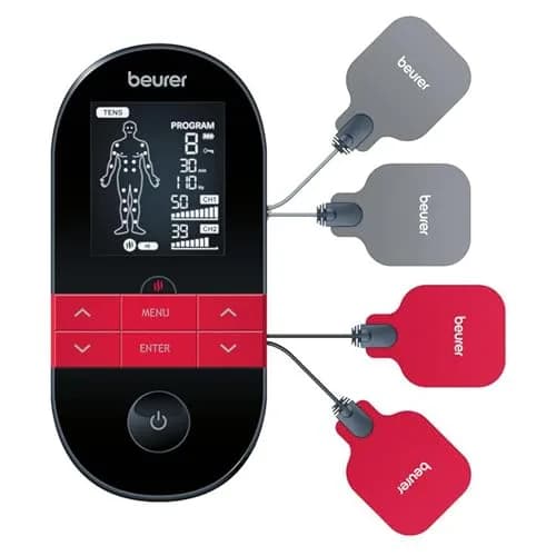 Beurer EM59 Digital 3-in-1 TENS Unit, EMS & Heat Therapy with 64 Applications | 190g (6.7 oz) thumbnail 1