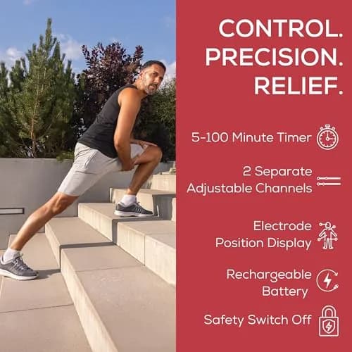 Beurer EM59 Digital 3-in-1 TENS Unit, EMS & Heat Therapy with 64 Applications | 190g (6.7 oz) thumbnail 8