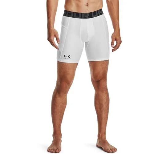 Under Armour Men's Armour HeatGear Compression Shorts 6" Inseam | Ultra-Tight Fit for Performance thumbnail 1
