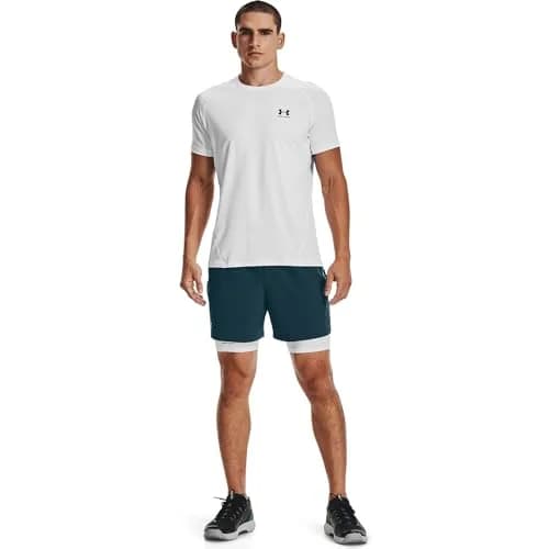Under Armour Men's Armour HeatGear Compression Shorts 6" Inseam | Ultra-Tight Fit for Performance thumbnail 8