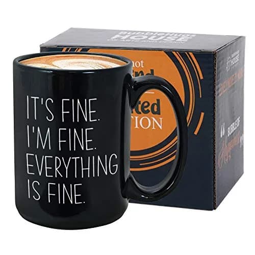 Bubble Hugs Mom Coffee Mug 15 oz Black | Funny Witty Sarcasm Humor Mother Women thumbnail 1