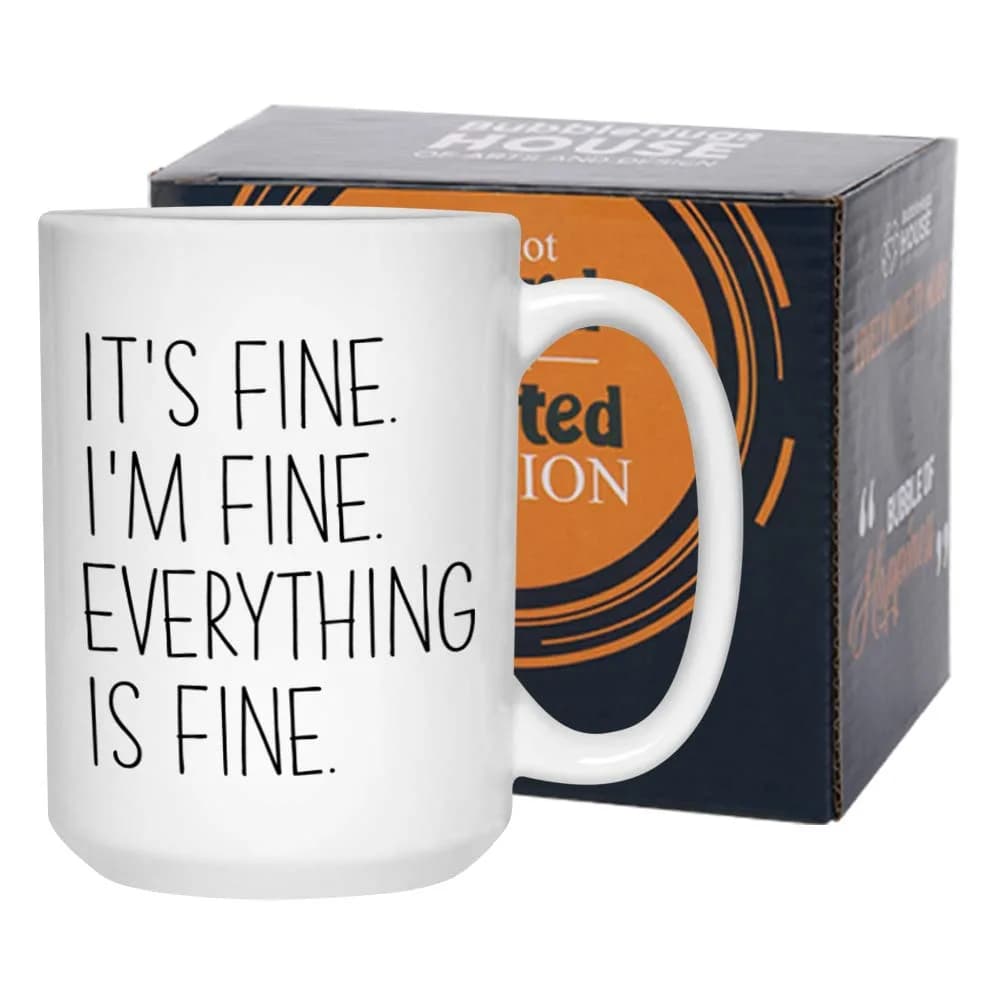 Bubble Hugs Mom Coffee Mug 15 Oz White | Funny Sarcasm Saying for Daily Use - main product image