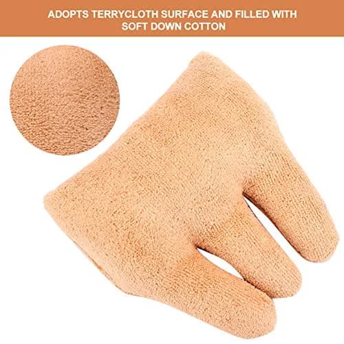Dioche Finger Separator Cone with Elastic Band, Hand & Finger Aid for Contracture, 10cm (3.9in) Orange | Prevents Adhesion & Ulceration thumbnail 7