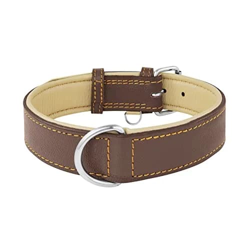 Riparo Heavy Duty Leather Dog Collar XXL 24-29" | Adjustable & Stylish thumbnail 9