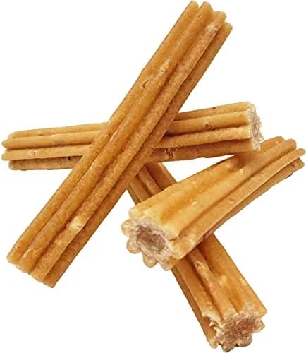 Yellow Yak Churro Chew | USA Made | Lactose-Free | Grain-Free | for All Dogs | 4 Chews thumbnail 4