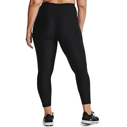 Under Armour Women's Tech High Rise Leggings Black LG | Moisture-Wicking & 4-Way Stretch thumbnail 3