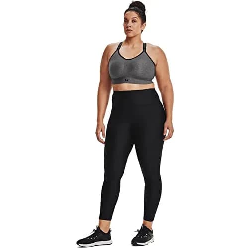 Under Armour Women's Tech High Rise Leggings Black LG | Moisture-Wicking & 4-Way Stretch thumbnail 4