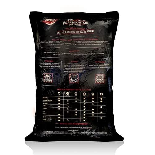 Bear Mountain Hickory Wood Pellets for Smoker and Grill, 40lb Bag | All-Natural Hardwood Flavor for Outdoor Cooking thumbnail 4