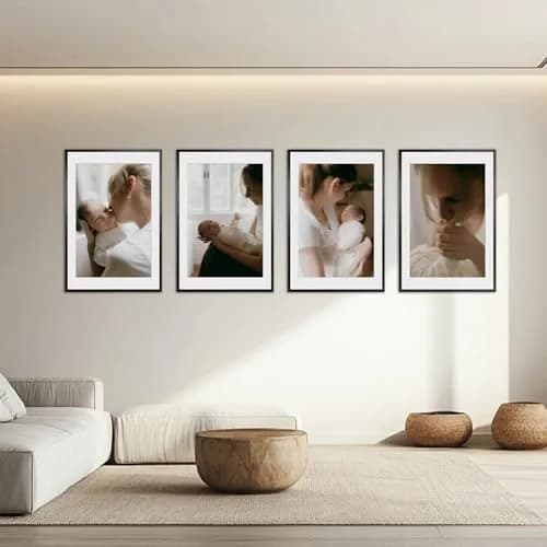 Giftgarden 24x36 Wall & Tabletop Picture Frame Set of 4 | Matte to 20x30 Inch Art Display thumbnail 4
