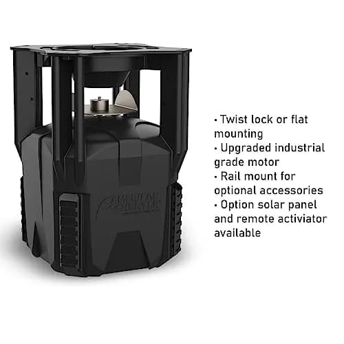 American Hunter XDE Feeder Kit | Durable Steel Deer Feeder with Digital Timer & Motor thumbnail 4