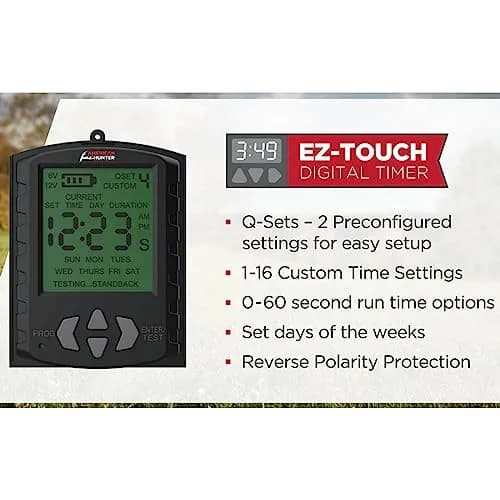 American Hunter XDE Feeder Kit | Durable Steel Deer Feeder with Digital Timer & Motor thumbnail 3