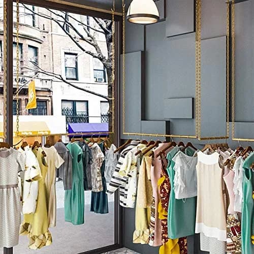 Ethemiable Adjustable Height Garment Rack 24" L (61 cm) | Holds 40 lbs thumbnail 5