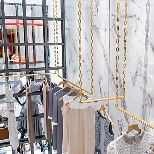 Ethemiable Adjustable Height Garment Rack 24" L (61 cm) | Holds 40 lbs thumbnail 8