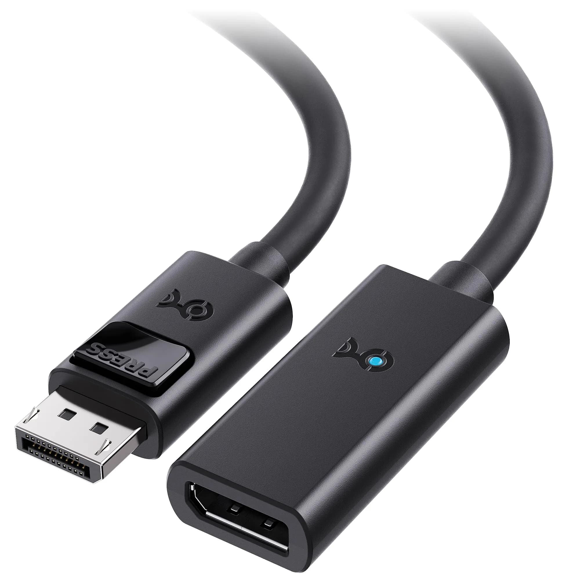 Cable Matters Active DisplayPort Extension Cable, DP 1.4, 3m (10ft) | 8K@60Hz, 32.4 Gbps Bandwidth — 16 Feet
