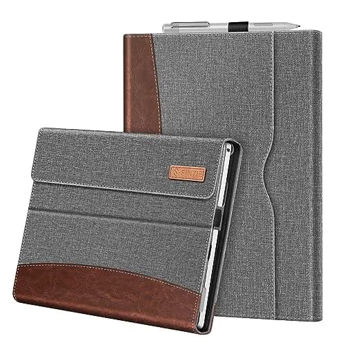 FINTIE Case for 12.3 inch Microsoft Surface Pro 7 Plus, Pro 7/6/5/4/3 | Multi-Angle Kickstand & Premium Synthetic Leather thumbnail 1