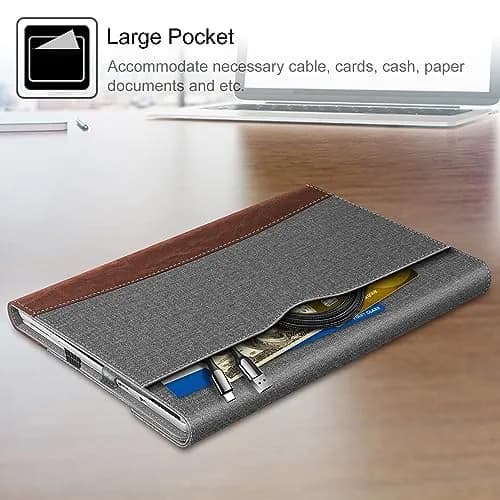 FINTIE Case for 12.3 inch Microsoft Surface Pro 7 Plus, Pro 7/6/5/4/3 | Multi-Angle Kickstand & Premium Synthetic Leather thumbnail 4