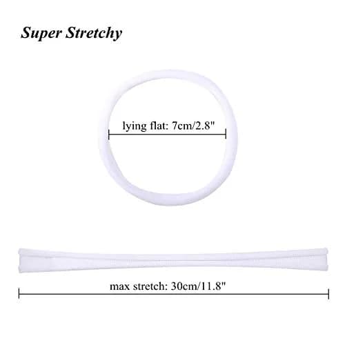 inSowni 50 Pack Super Soft Stretchy Nylon Headbands for Babies, Toddlers, and Women | 22cm (8.6") Unstretched Circumference thumbnail 6