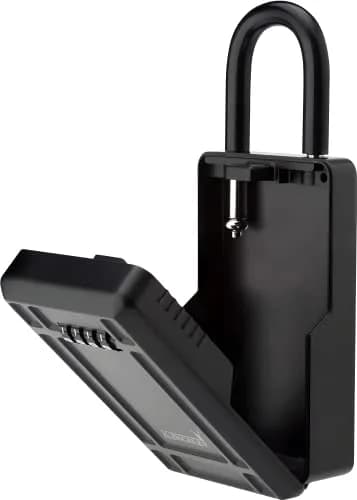 Kingsley KL313 Large Capacity Key Storage Box with Resettable Code, Water Resistant, Black | 12 cu in (200 ml) thumbnail 4