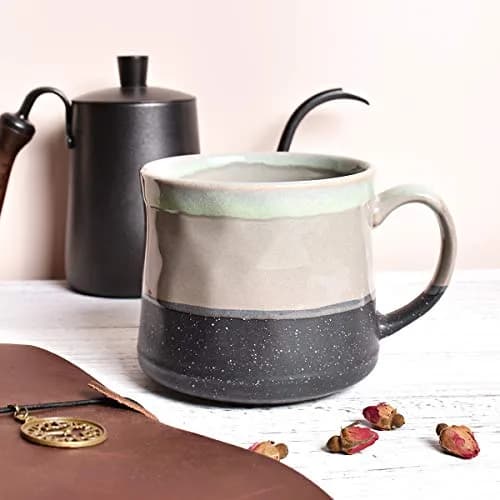 Bosmarlin Large Ceramic Coffee Mug 21 Oz | Durable, Lead-Free, Microwave & Dishwasher Safe thumbnail 4