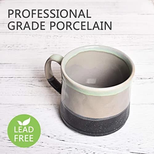 Bosmarlin Large Ceramic Coffee Mug 21 Oz | Durable, Lead-Free, Microwave & Dishwasher Safe thumbnail 3