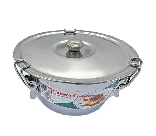 Kloc Flanera Conica Mold Stainless Steel 18cm | 1.5 QT Oven Safe & Durable thumbnail 3