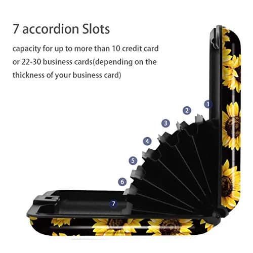 Coco Rossi RFID Aluminum Credit Card Holder Small Mini Wallet Women | Slim & Secure (70-120 chars) thumbnail 5