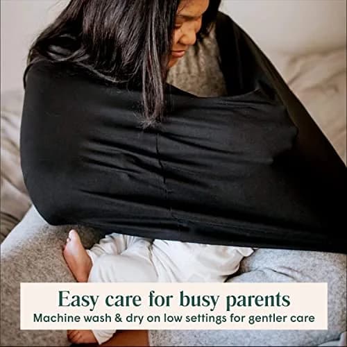 Simka Rose Multipurpose Baby Cover Moss | 71cm (28in) x 71cm (28in) | Breathable Viscose Blend thumbnail 8