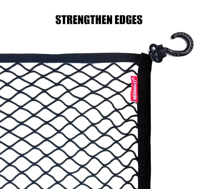 Mamiko Cargo Net for Utility Folding Wagon 24"X35.5"to 47"×71" | Heavy-Duty Elastic Nylon for Garden & Camping thumbnail 8