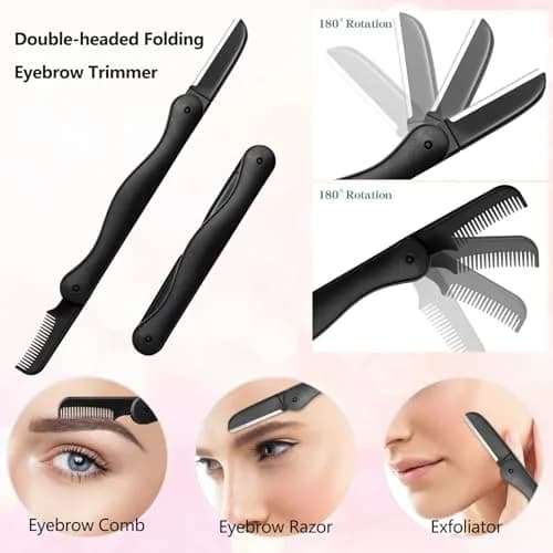 Summer Lemon Eyebrow Razor, 5-in-1 Kit | Precision Grooming Set for Women & Men thumbnail 2