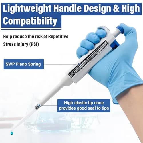 PRECIPETTE 1000uL Single Channel Micropipette | 100-1000µl Adjustable Volume thumbnail 3