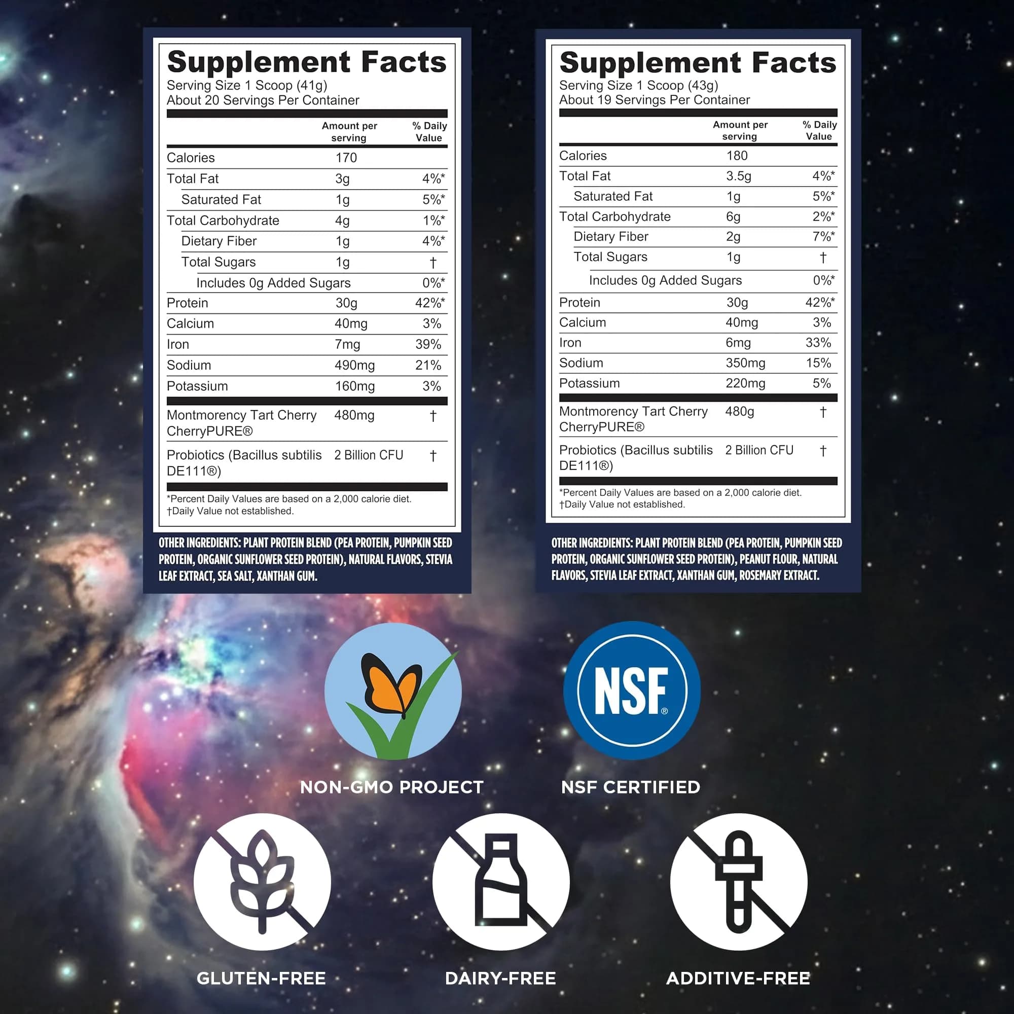 Vega Protein + Recovery Vanilla & Chocolate 3.6 lbs (39 Servings) | NSF Certified Plant-Based Protein - view 4