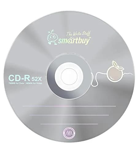 MyEco 100 Pack CD-R 52X 700MB 80Min Economy Branded Logo Blank Disc | Durable, Long-Lasting Archives thumbnail 3