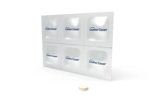 Dentemp Canker Cover Mouth Sore Treatment Tablets 6 Count | Fast-Acting Oral Pain Relief thumbnail 7