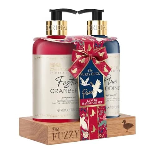 Baylis & Harding The Fuzzy Duck Indulgent Hand Care Duo 20.29ml (0.69 Fl Oz) | Festive Cranberry & Plum Pudding, Vegan, Recyclable thumbnail 7