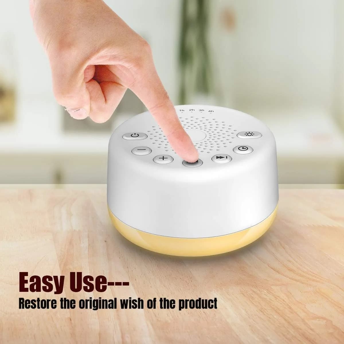 Easysleep White Noise Machine with 25 Sounds & Night Light | Compact & Portable for Sleep Relaxation - view 7