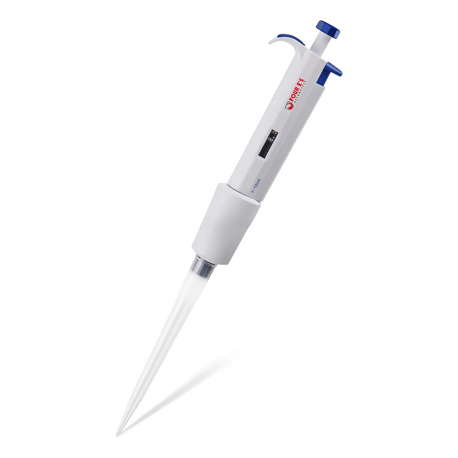 PRECIPETTE 1-10 mL Single Channel Micropipette | Calibrated to ISO8655 for Lab Accuracy - main product image